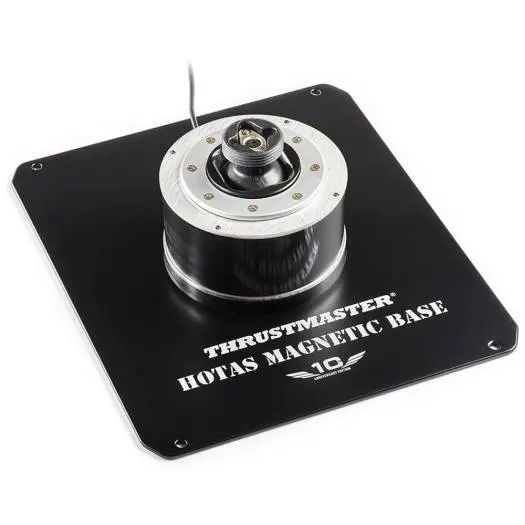 Thrustmaster Hotas Magnetic Base – Detachable Metal Plate, Extensive In-Game Compatibility, Compatible with Target Software, Featuring H.E.A.R.T Precision Technology TM-JSTK-HOTAS-BASE