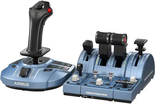 Thrustmaster TCA Captain Pack X Airbus Editio –Airbus Sidestick and Throttle Quadrant with 4 Swappable Joystick Head Button Modules, Officially Licensed for Xbox Series X|S and PC TM-JSTK-CAPTAIN-PACK