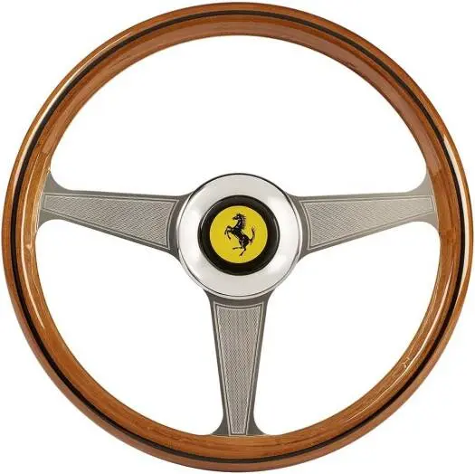Thrustmaster Ferrari 250 GTO Wheel Add-On Steering Wheel – 8:10 Scale Replica with 13cm Size, Vintage Design, Sturdy Metal Frame, Official Ferrari Licensed Collectible Accessory TM-WHL-FERRARI-250-GTO