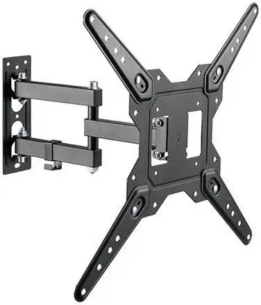 Newstar 91-LPA68443 Economical Full Motion TV Mount – fits 23''-55'' screens up to 30kg, 200x200 VESA, free-tilting, swivel arm & cable management. 91-LPA68443