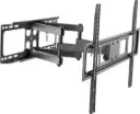 VEOTECH 91-LPA52466 Full Motion TV Wall Mount – fits 37''-80'' screens up to 40kg, 600x400 VESA, sturdy design, full-motion flexibility, Black. 91-LPA52466