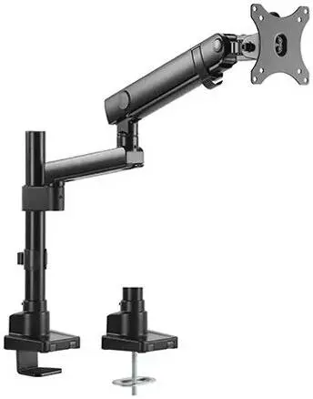 Newstar 91-LDT20C012P Pole Monitor Mount – fits 17''-32'' screens up to 8kg, spring-assisted design with tension gauge, detachable VESA plate & sleek Black finish. 91-LDT20C012P
