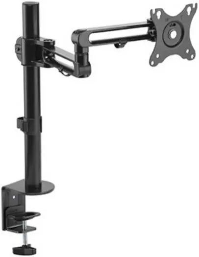 Newstar 91-LDT30C012 Articulating Single Monitor Arm – fits 17''-35'' monitors up to 8kg, 100x100 VESA, fully adjustable for flexible viewing, Black. 91-LDT30C012