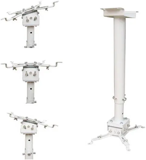 Newstar 91-NS30 Projector Mount – universal design, supports up to 20 kg, ±15° left-right adjustability, 3 m length, sleek White. 91-NS30