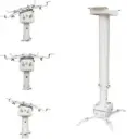 VEOTECH 91-NS30 Projector Mount – universal design, supports up to 20 kg, ±15° left-right adjustability, 3 m length, sleek White. 91-NS30