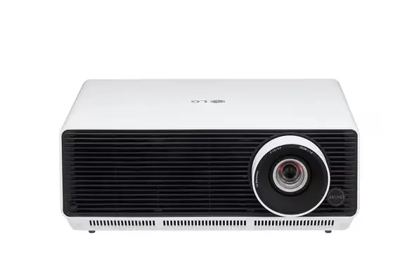 LG ProBeam BU50RG Laser Projector – 5000 lumens brightness, 4K UHD resolution, powered by the high-performance webOS platform for smart connectivity and crisp visuals. BU50RG