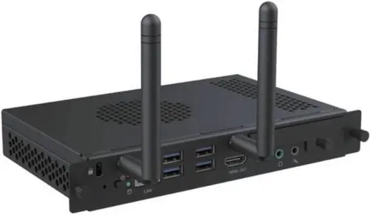 MAXHUB MT71S OPS62A-i5 PC Module – Intel Core i5 11th Gen, 8GB RAM, 128GB storage, Intel UHD Graphics, Windows 10 IoT, supports 4K@60Hz output, sleek Black. MT71S