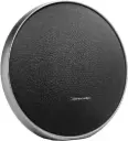 JBL Harman Kardon Onyx Studio 9 Bluetooth Speaker delivers 50W RMS power with 1x120mm woofer and 3x20mm tweeters, Bluetooth 5.3, USB-C, and premium sound in black. HKOS9BLK