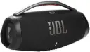 JBL Boombox 3 Portable Bluetooth Speaker – 3-way sound with woofer, dual mids & tweeters, 24-hour playtime, pair 2 devices, metal handle with silicone grip, Black. BOOMBOX3-BK