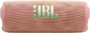 JBL Flip 7 Portable Bluetooth Speaker with 25W woofer + 10W tweeter, Bluetooth 5.4, lossless audio, and a waterproof, dustproof, drop-proof design in pink. JBLFLIP7PINK