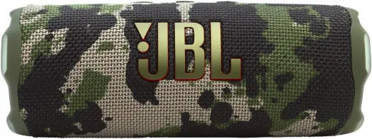 JBL Flip 7 Portable Bluetooth Speaker with 25W woofer + 10W tweeter, Bluetooth 5.4, lossless audio, waterproof, dustproof, and drop-proof Squad design. JBLFLIP7SQUADAM