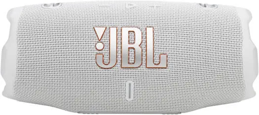 JBL Charge 6 Portable Bluetooth Speaker – 30W woofer & 10W tweeter output, Bluetooth 5.4, waterproof, dustproof & drop-proof design for all adventures, sleek White. JBLCHARGE6WHTAM