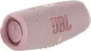 JBL Charge 5 Bluetooth Speaker – waterproof & dustproof outdoor design, 20-hour playtime, USB-C charging, pair two devices simultaneously, bold sound, Pink. CHARGE5-PK