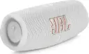 JBL Charge 5 Bluetooth Speaker – waterproof & dustproof outdoor design, 20-hour playtime, USB-C charging, pair two devices simultaneously, powerful sound, White. CHARGE5-WH