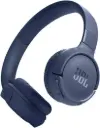 JBL Tune 520BT Wireless Headphones – Pure Bass sound, 57H battery life with speed charge, multi-point connection, voice aware mic, lightweight & foldable, Blue. T520BTBLU