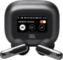 JBL Live Flex 3 Wireless Earbuds – True Adaptive Noise Cancelling, High-Resolution JBL Signature Sound, 50H battery, BT 5.3, IP54 waterproof, open-stick design, Black. JBLLIVEFLEX3BLK