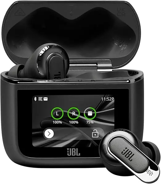 JBL Tour Pro 3 True Wireless Earbuds deliver premium sound, True Adaptive Noise Cancelling, Bluetooth 5.3, smart touch control, and up to 40H battery life in sleek black. TOURPRO3BLK