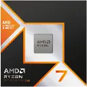 AMD Ryzen 7 9800X3D AM5 Desktop Processor with 8 cores, 16 threads, up to 5.2GHz boost clock, integrated Radeon graphics, 96MB L3 cache, dual-channel memory support up to 192GB. 100-100001084WOF