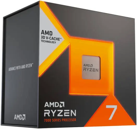 [100-100000910WOF] AMD Ryzen 7 7800X3D AM5 Desktop Processor with Radeon Graphics, 8 cores, 16 threads, up to 5.0GHz boost clock, 8MB L2 + 96MB L3 cache, DDR5 support up to 128GB capacity. 100-100000910WOF