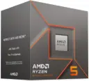 AMD Ryzen 5 8400F AM5 Desktop Processor, 6 Cores & 12 Threads, 4.7 GHz Max Boost Clock, 6MB L2 & 16MB L3 Cache, DDR5-5200 Memory, Zen 4 Architecture, Includes Wraith Stealth Cooler | 100-100001591BOX
