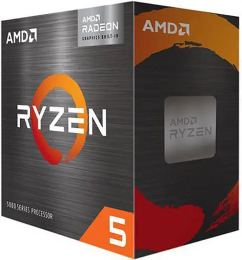 AMD Ryzen 5 5500GT AM4 Processor, 6 cores & 12 threads, up to 4.4GHz boost, Radeon Graphics, DDR4-3200 memory support, smooth everyday performance. 100-100001489BOX