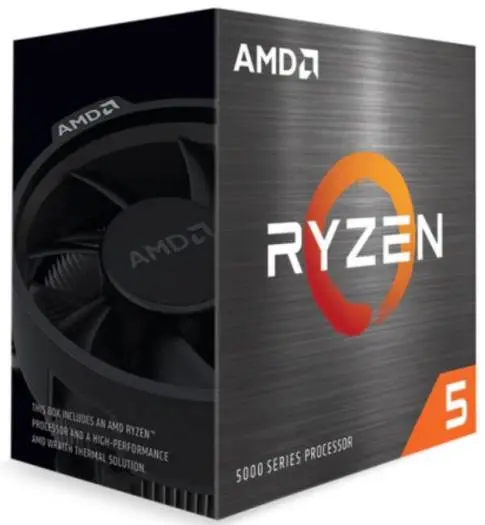 AMD Ryzen 5 5600X AM4 Processor, 6 cores & 12 threads, up to 4.6GHz boost, 3.7GHz base clock, built on 7nm FinFET technology for elite speed. 100-100000065BOX