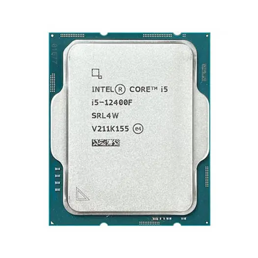 Intel Core i5-12400F 12th Gen Alder Lake Desktop Processor, 6 Cores & 12 Threads, 18MB Cache, 2.5GHz Base Frequency, LGA 1700 Socket, 65W TDP, 128GB Max Memory, Tray  i5-12400F Tray