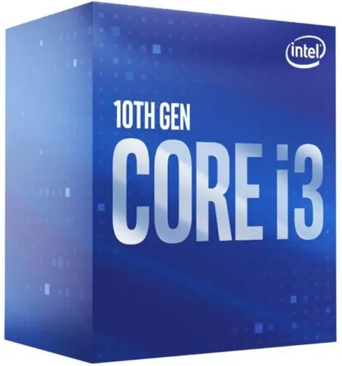 Intel Core i3-10100F delivers 4-core, 8-thread performance with 3.6 GHz base and up to 4.3 GHz turbo boost. Designed for reliable everyday computing and gaming. BX8070110100F