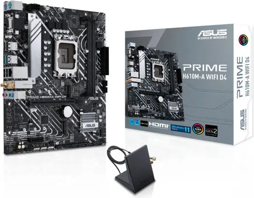 [90MB1C80-M0EAY0] ASUS 90MB1C80-M0EAY0 H610M-A DDR4 4.0, M.2