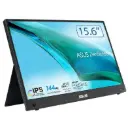 ASUS ZenScreen MB16AHG portable 15.6" FHD monitor with 144Hz refresh rate, USB-C and HDMI connectivity, ultra-slim design, and smart cover for work or play anywhere 90LM08U0-B02170