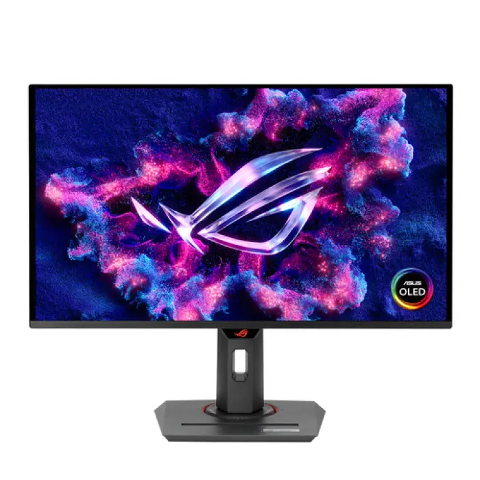 ASUS ROG Strix OLED XG27UCDMG 26.5" 4K QD-OLED gaming monitor offers lifelike visuals, 240Hz refresh rate, 0.03ms response time, and incredible color precision for next-gen gaming 90LM0B20-B01971