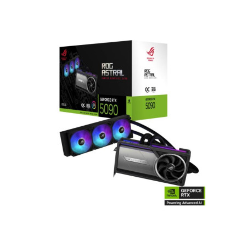 ASUS ROG Astral LC RTX 5090 OC Edition delivers extreme 32GB GDDR7 power, 2580 MHz boost, and 21760 CUDA cores for ultimate cooling and next-gen gaming dominance 90YV0LW2-M0NA00