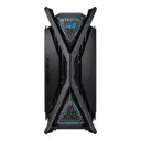 ASUS ROG Hyperion GR701 E-ATX Case combines power and style with dual 420mm radiator support, 4x140mm fans, ARGB hub, GPU holder, and 60W fast charging 90DC00F0-B39000