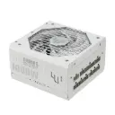 ASUS TUF Gaming 1000W PSU ensures stable power with 80+ Gold efficiency, military-grade durability, dual ball bearing fan, and sleek white design 90YE00S5-B0NA00