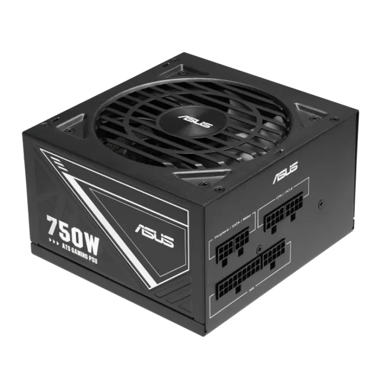 ASUS ATS 80+ Gold certified ATX12V power supply delivers efficient, stable power with wide 110–240V AC input, ensuring reliable performance for modern builds 90YE04A1-B0NC00