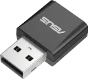 ASUS USB-BE92 Nano Tri-Band BE6500 WiFi 7 Adapter delivers ultra-fast wireless speeds up to 6500 Mbps, low latency, and stable connections for smooth gaming and streaming 90IG09H0-MO0B10