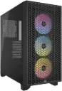 Corsair 3000D RGB AIRFLOW Mid-Tower Case with tempered glass, optimized front panel, 360mm radiator support, and dual USB 3.2 ports. CC-9011255-WW
