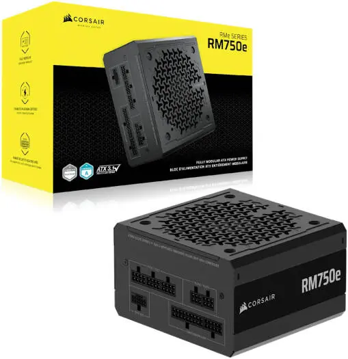 [CP-9020297-UK] Corsair CP-9020297-UK RM1000e V3 1000W PSU 80 120mm