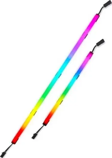 Corsair iCUE LS100 Smart Lighting Strip Expansion Kit 450mm adds immersive ambient RGB lighting with simple setup and iCUE software control. CD-9010001-WW/LL