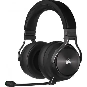 Corsair Virtuoso RGB Wireless XT Headset with Bluetooth & 3.5mm, 20Hz–40kHz range, 15H battery life, 60ft range, and premium sound quality. CA-9011188-EU