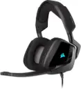 Corsair HS Void Elite RGB Wired Headset with 50mm neodymium drivers, 7.1 surround sound, memory foam comfort, and crystal-clear mic. CA-9011203-NA