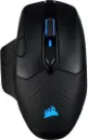 Corsair Dark Core RGB Pro SE Gaming Mouse with 18K DPI sensor, 8 programmable buttons, tri-mode BT/wired/wireless connectivity, and 9-zone RGB. CH-9315511-EU