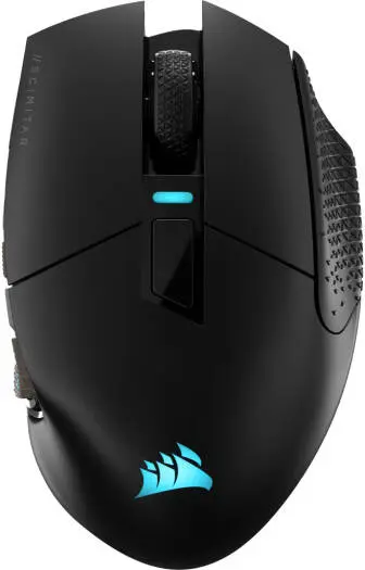 Corsair Scimitar Elite MMO Wireless Gaming Mouse with MARKSMAN 26K sensor, 26,000 DPI, 16 programmable buttons, and Slipstream wireless tech. CH-9314311-EU