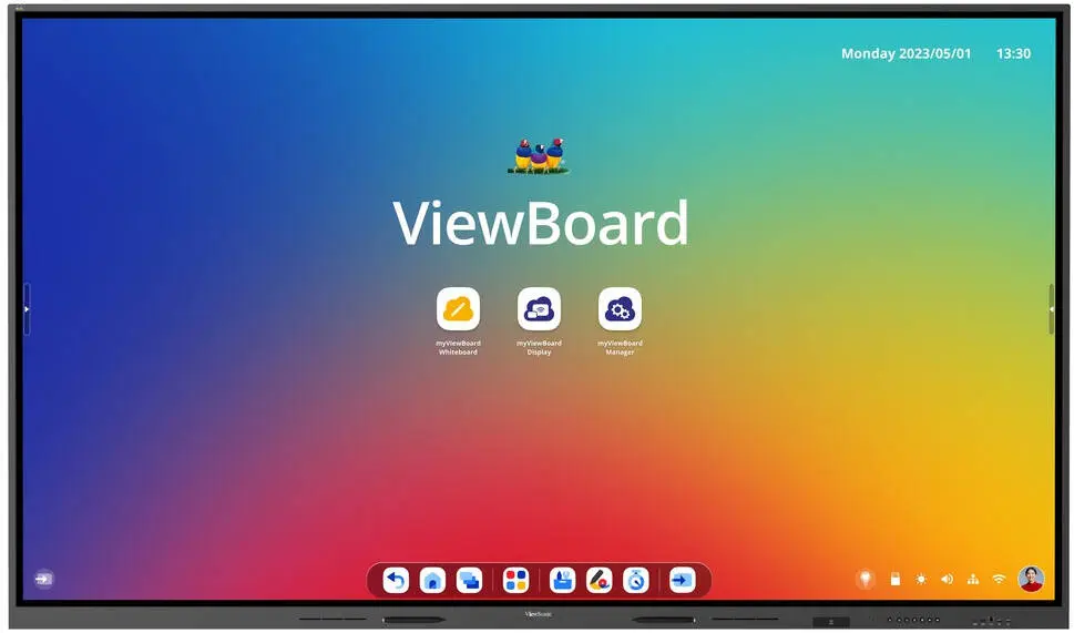 [IFP110] ViewSonic IFP110 110" 4k UHD, 16:9 IFP Panel (40 touch, Slim IR, Dual Pen, Android 13, 8GB/128GB)