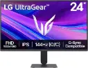 LG 24 inch Ultragear FHD (1920 x 1080) IPS Gaming Monitor, 144Hz (O/C), 1ms MBR, NVIDIA G-Sync Compatible, AMD FreeSync, HDR10, HDMI, DisplayPort, Slim Stand, 24G411A-B