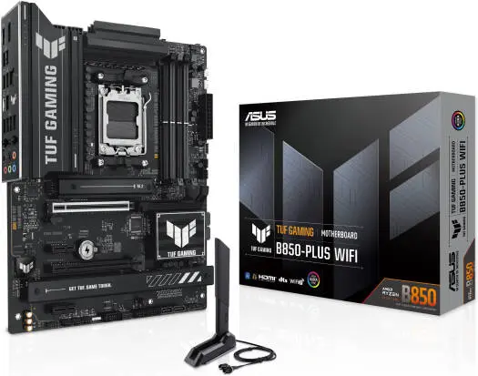 [90MB1J30-M0EAY0] ASUS 90MB1J30-M0EAY0 B850-Plus AM5 Motherboard B850 4x DDR5