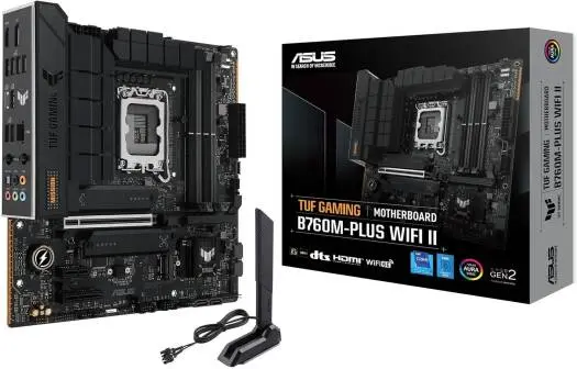 [90MB1HE0-M0EAY0] ASUS 90MB1HE0-M0EAY0 B760M-Plus LGA1700 motherboard DDR5 192GB, 5.0