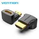 VENTION HDMI 90 Degree Male to Female Adapter Black 2 Pack Model # AIOB0-2