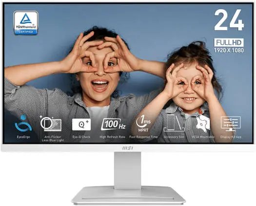 [9S6-3BA9CH-077] MSI 9S6-3BA9CH-077 MP2412W 24" Monitor 100Hz 1ms 16.7M