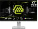 MSI MAG 274QRFW 27" WQHD Rapid IPS Gaming Monitor with 180Hz refresh, 1ms response, FreeSync support, and 1.07B vivid colors in white. 9S6-3CC29H-250